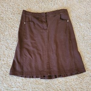 Austin denim skirt